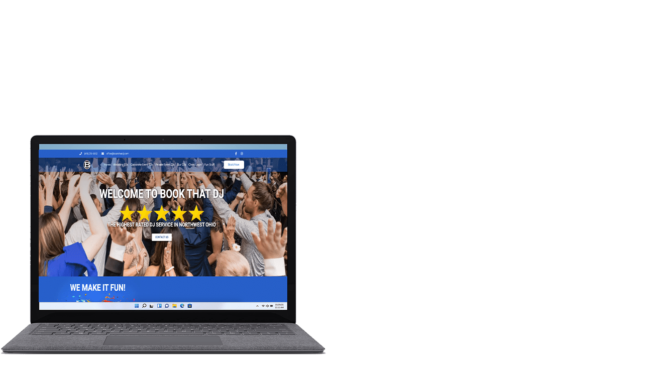 laptop responsive site new